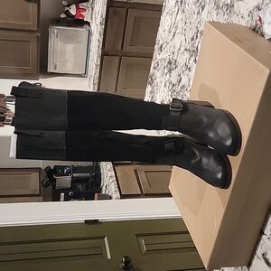 Women's Size 9 Lucky Brand Kailan riding boots - black